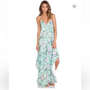 Lovers and Friends Curacao Slip Dress in Island hop
